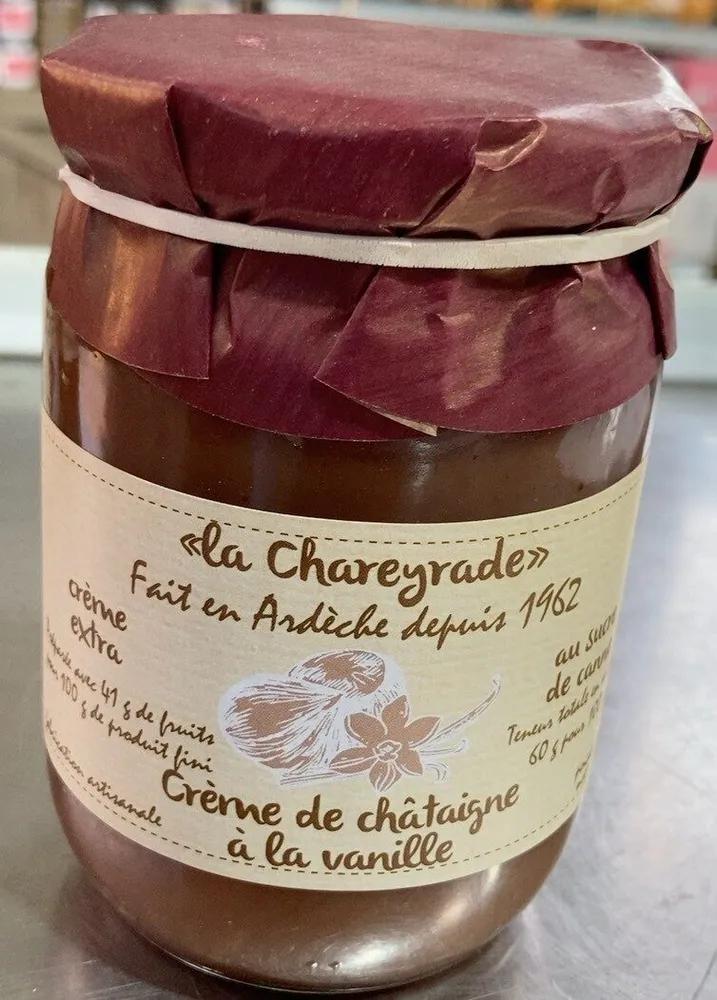 Creme de chataigne a la vanille