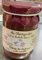 Creme de chataigne a la vanille