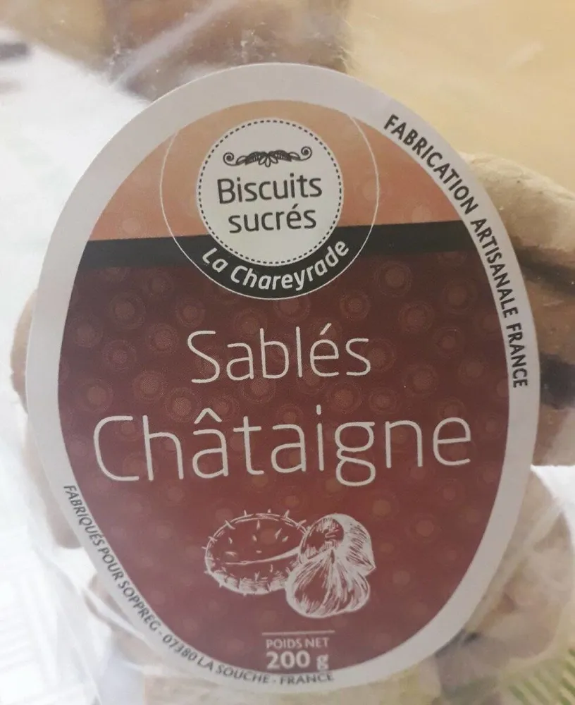 Sablé châtaignes