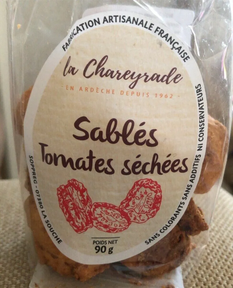 Sablés tomates séchées
