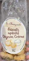 Sablés oignons crème