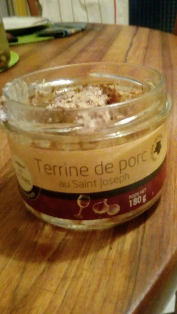 Terrine de porc au Saint Joseph