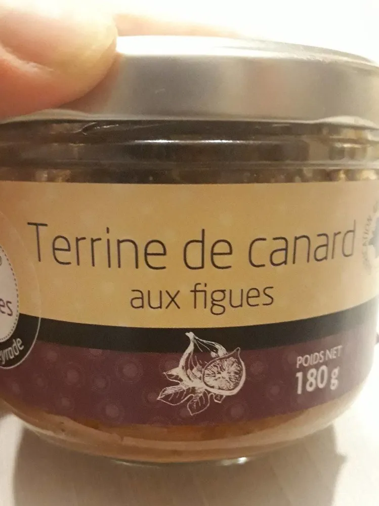 Terrine de canard aux figues