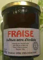 Fraise Confiture extra d'Ardèche