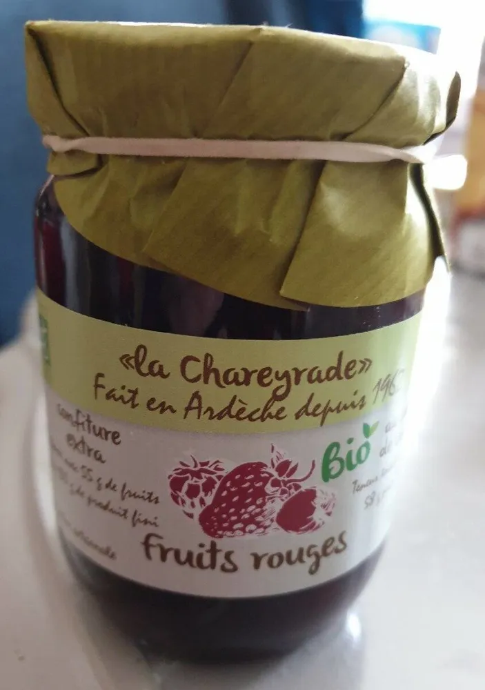 Confiture de fruits rouges