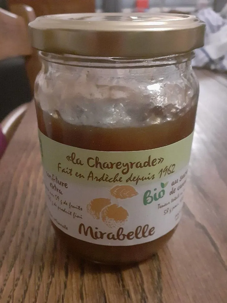 La Chareyrade - confiture de mirabelle bio