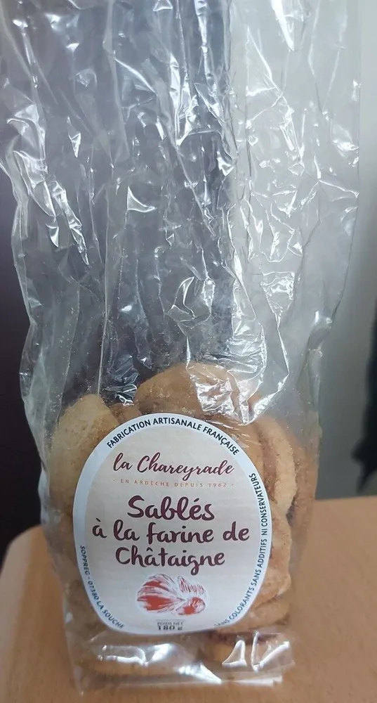 Sablés à la farine de châtaigne