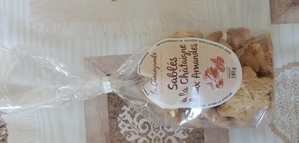 Sablés à la châtaigne et aux amandes