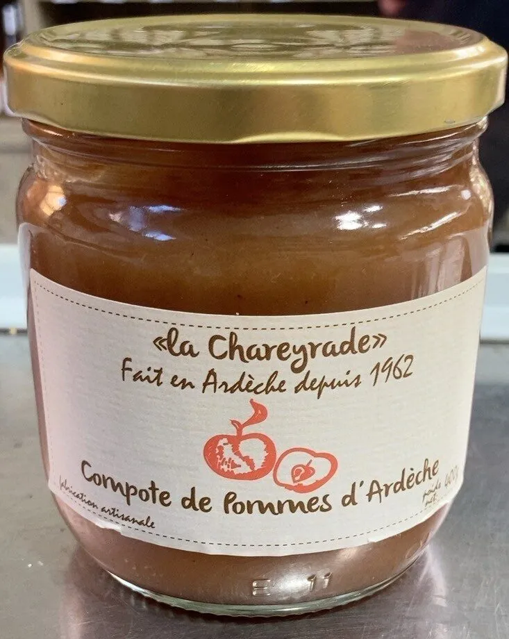 Compote de pommes d’ardèche