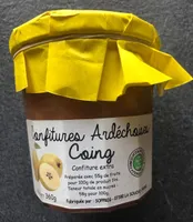 Confitures Ardéchoises coing