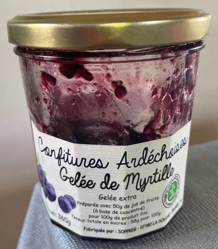 Gelée de Myrtille