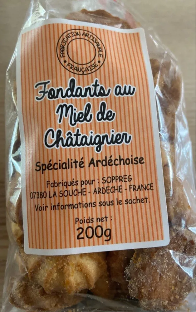 Fondants au miel de chataigne