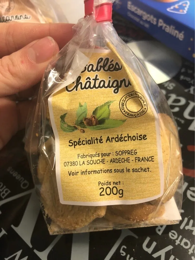 Sablés chataignes