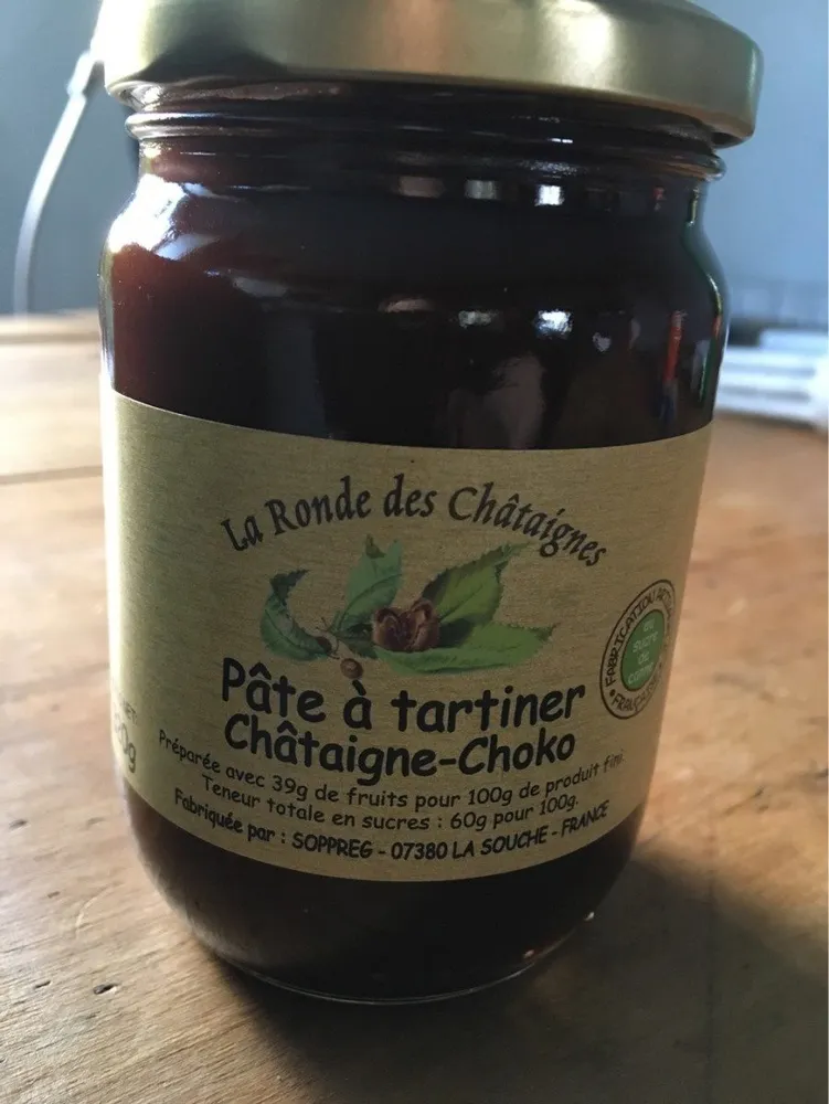 Pates a tartiner chataigne choko