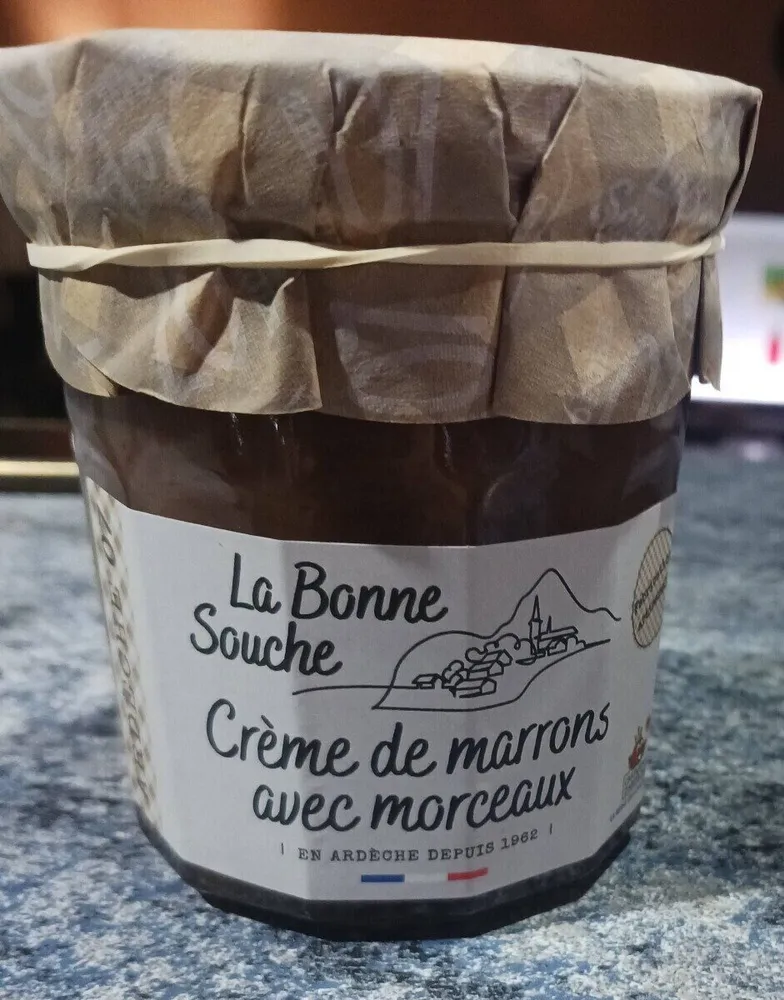 Creme de marrons avec morceaux