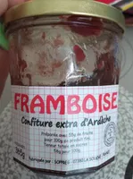 Framboise confiture extra d'Ardèche