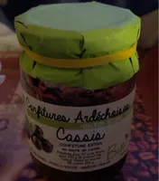 Confiture ardéchoise de Cassis au Sucre de Canne