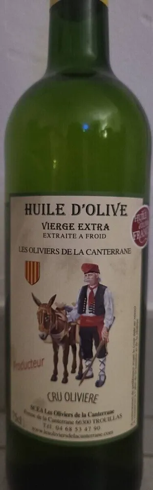Huile d’olive « les oliviers de la canterrane »