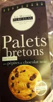 Palet bretons aux pépites de chocolat noir
