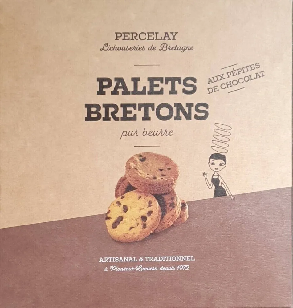 Palets breton aux pépites de chocolat noir