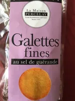 Galettes fines