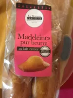 Madeleines Pur Beurre au Lait Entier