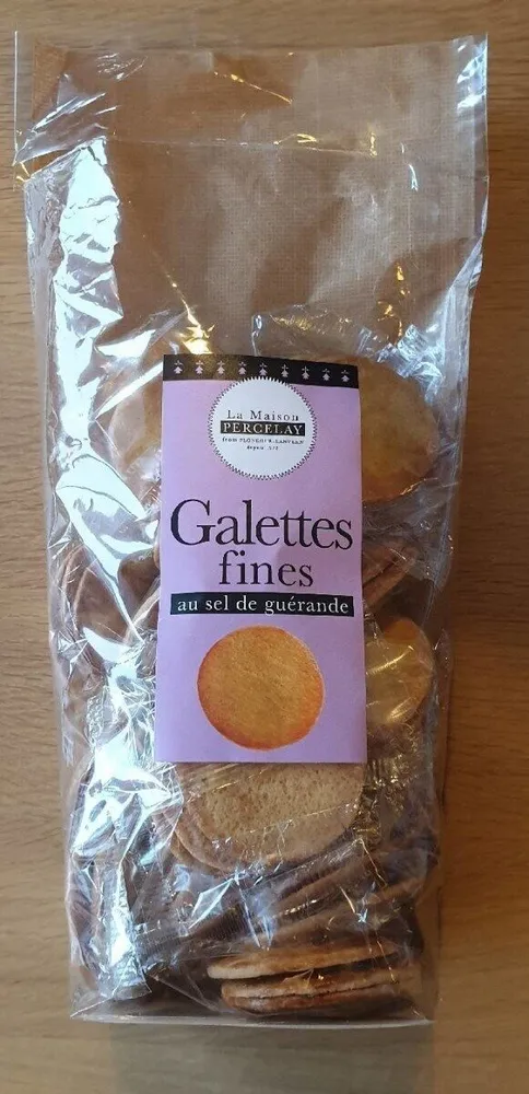 Galettes fines au sel de Gerande