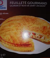 Feuilleté gourmand saumon et St Jacques