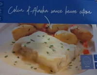 Colin d'Alaska sauce beurre citron