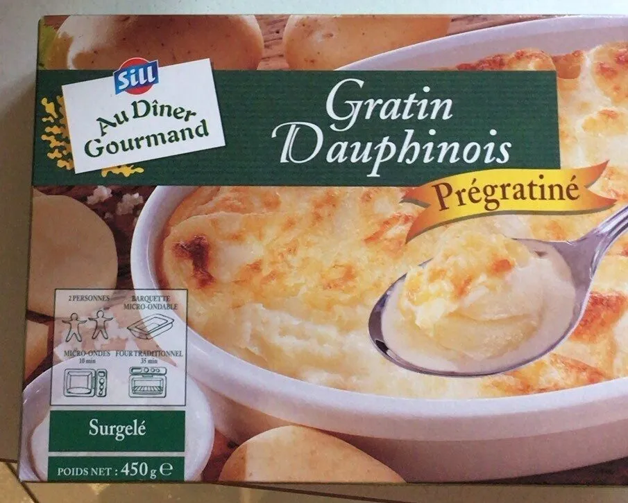 Gratin dauphinois surgelé