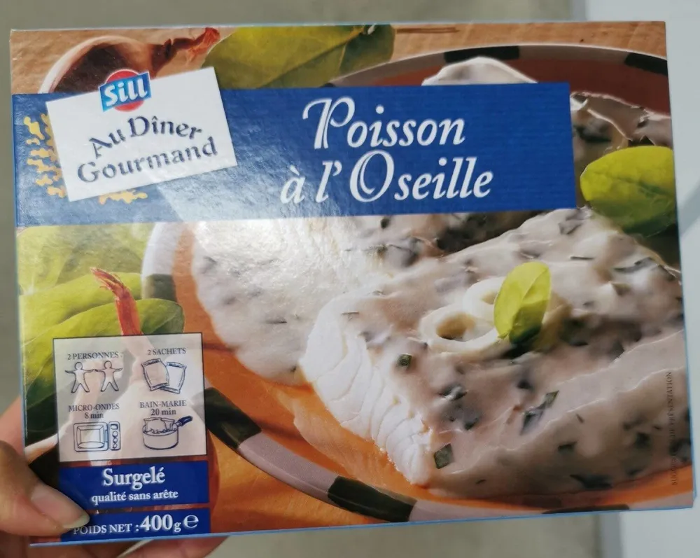 Poisson à l'oseille