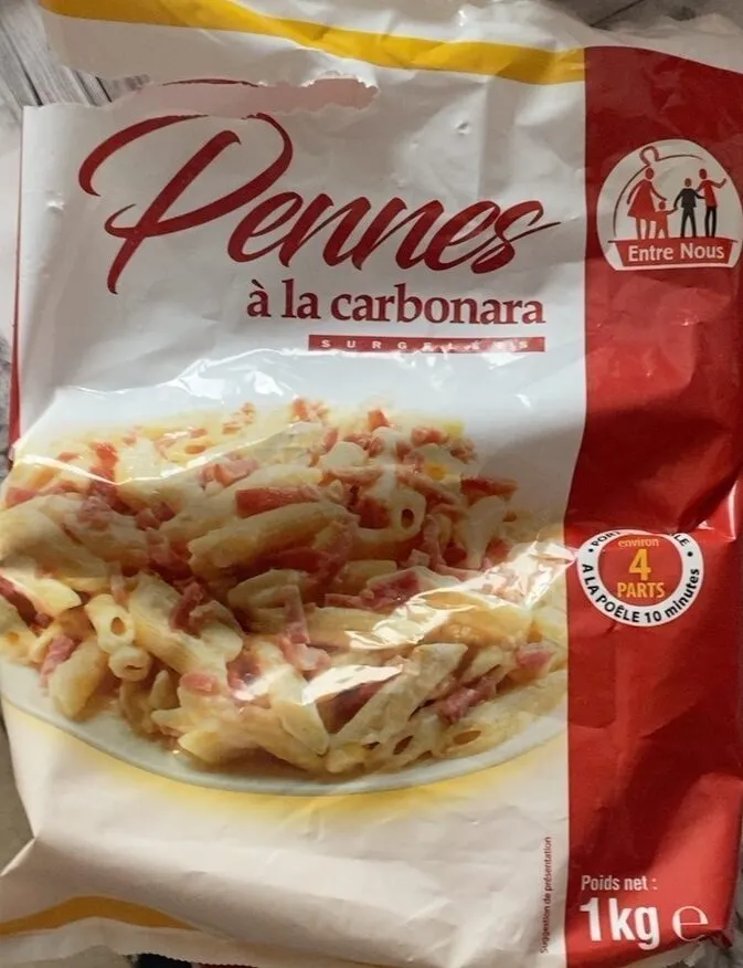 Pennes à la carbonara