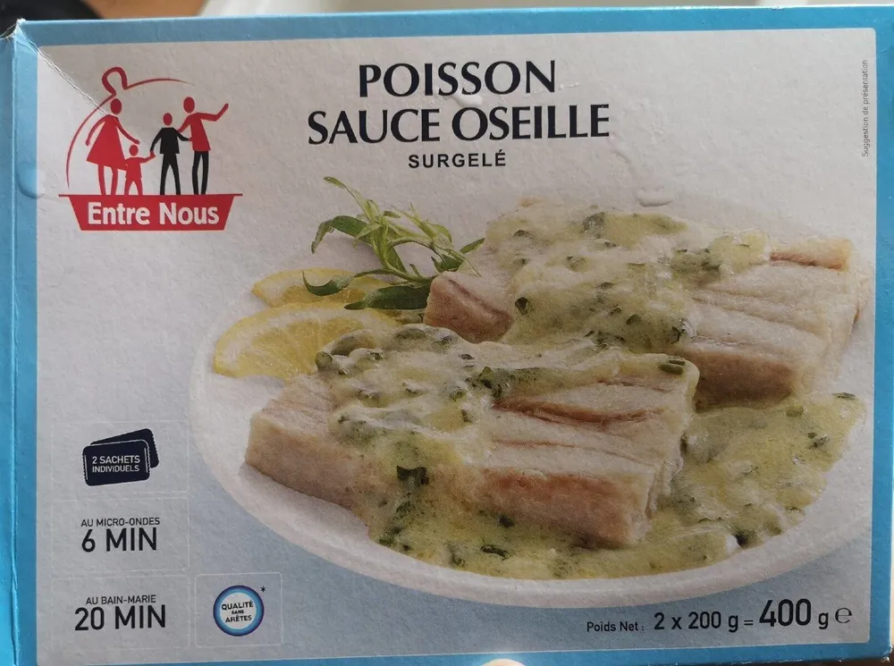 Poisson sauce oseille