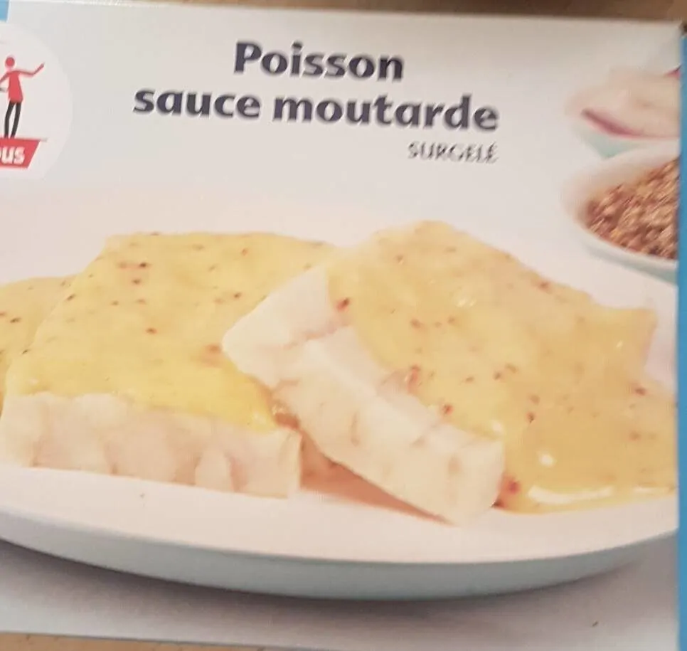 Poisson sauce moutarde