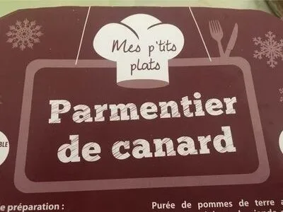 Parmentier de canard