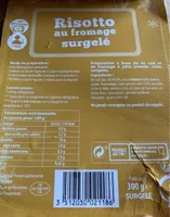 Risotto au fromage surgelé
