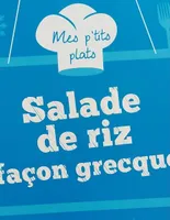 Salade de riz façon grecque