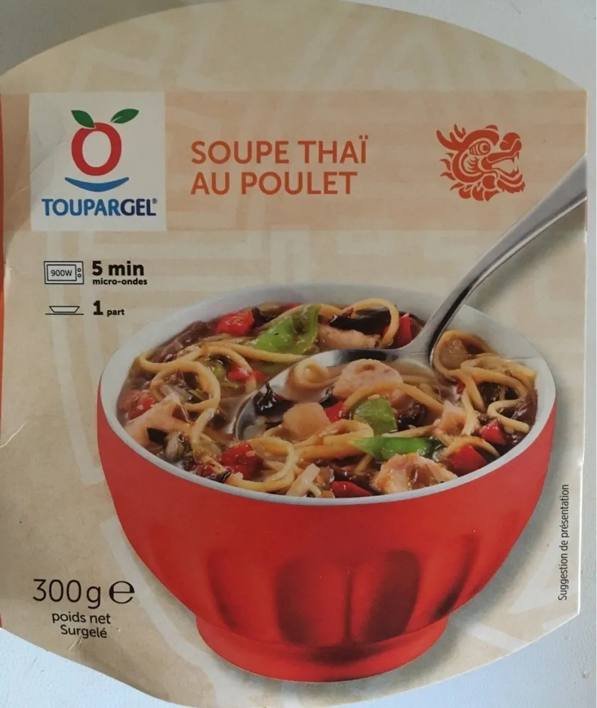 Soupe thaï au poulet