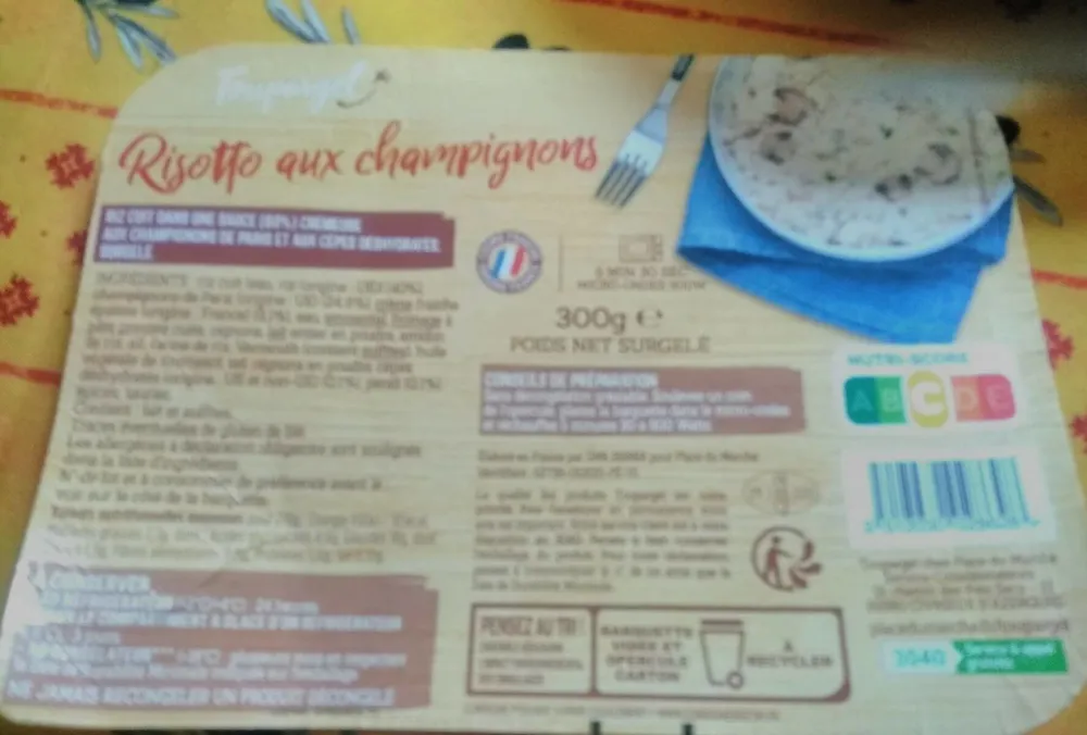 Risotto aux champignons