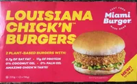 Louisiana Chick'n Burgers