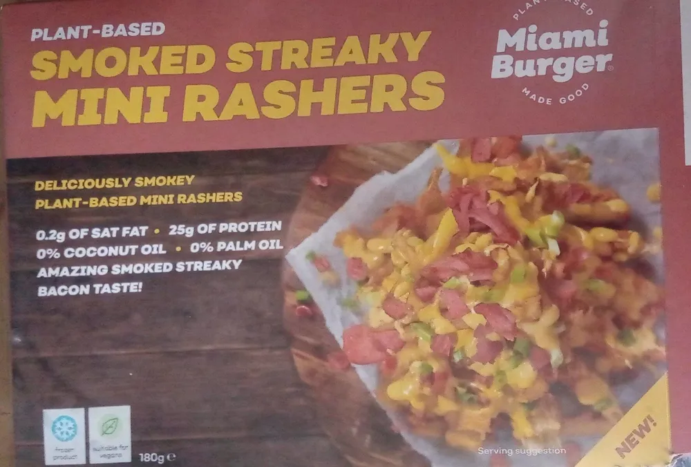 Smoked streaky mini rashers