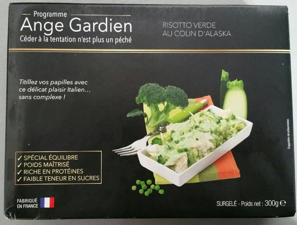 Risotto Verde au colin d'Alaska