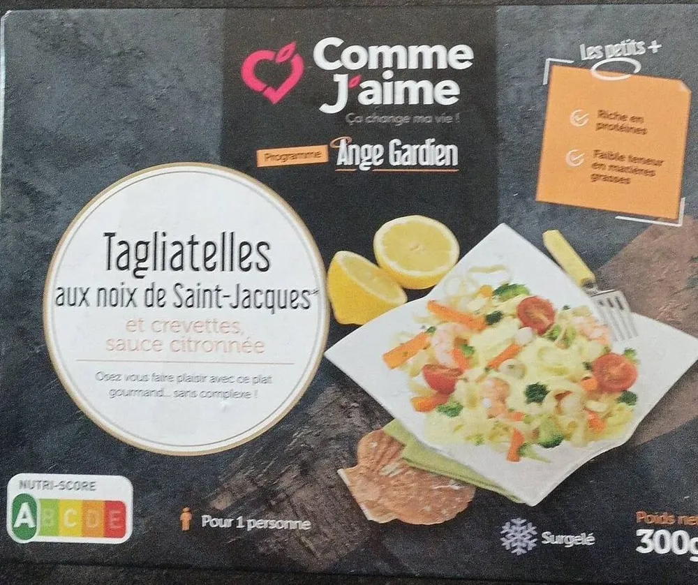 Tagliatelles aux noix de Saint-Jacques
