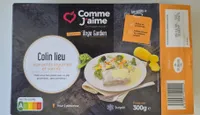 Colin lieu aux petits légumes et son riz