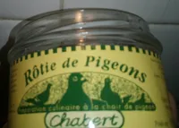 Rôtie de pigeons