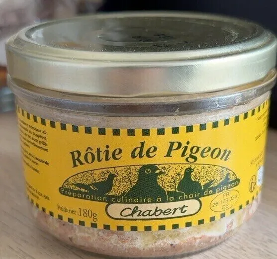 Rôtie de pigeon