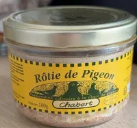 Rôtie de pigeon