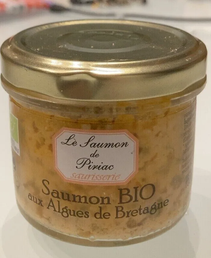 Saumon bio aux algues de Bretagne