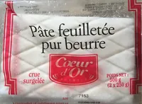 Pâte Feuilletée Pur Beurre
