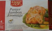 Panier jambon fromage